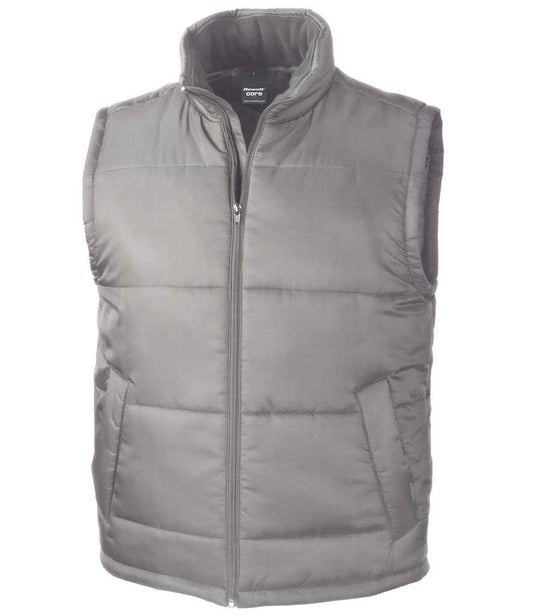 Result Core Padded Bodywarmer - Grey (RS208)
