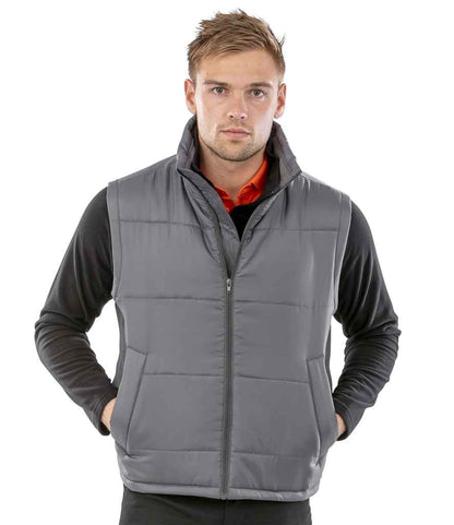 Result Core Padded Bodywarmer - Grey (RS208)
