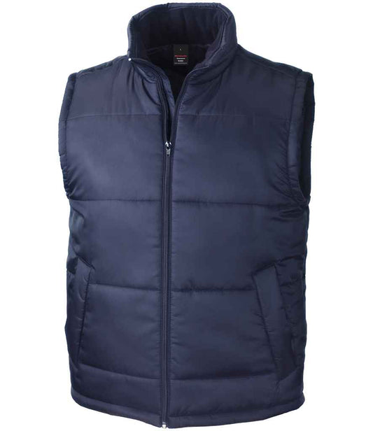 Result Core Padded Bodywarmer - Navy (RS208)