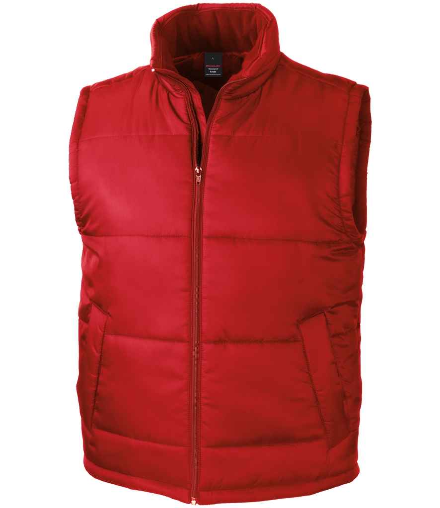Result Core Padded Bodywarmer - Red (RS208)