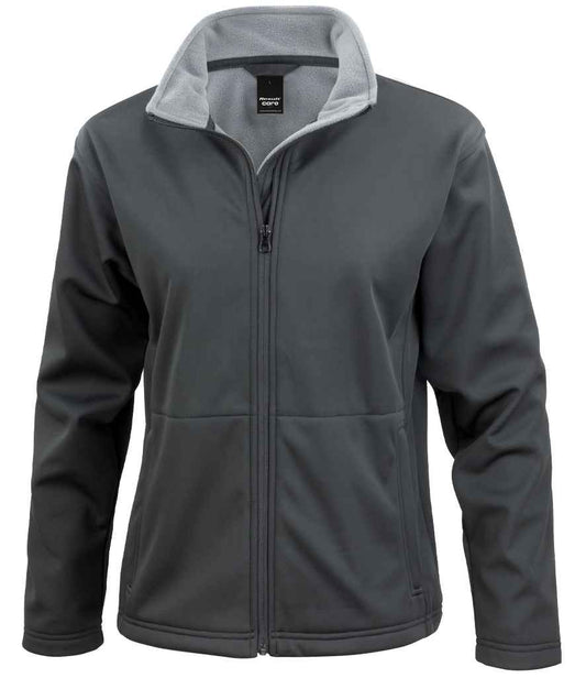 Result Core Ladies Soft Shell Jacket - Black (RS209F)