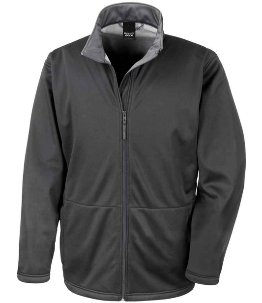 Result Core Soft Shell Jacket - Black (RS209M)