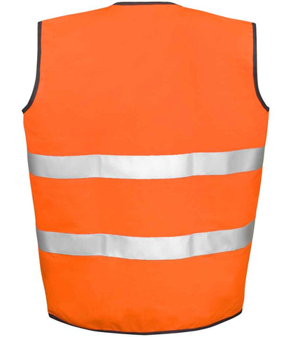 Result Safe-Guard Motorist Hi-Vis Safety Vest - Orange (RS211)
