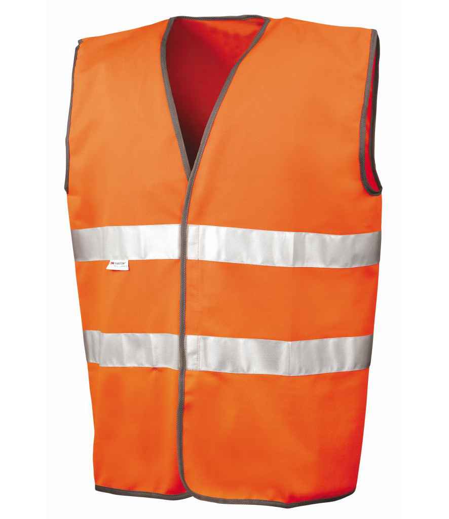 Result Safe-Guard Motorist Hi-Vis Safety Vest - Orange (RS211)