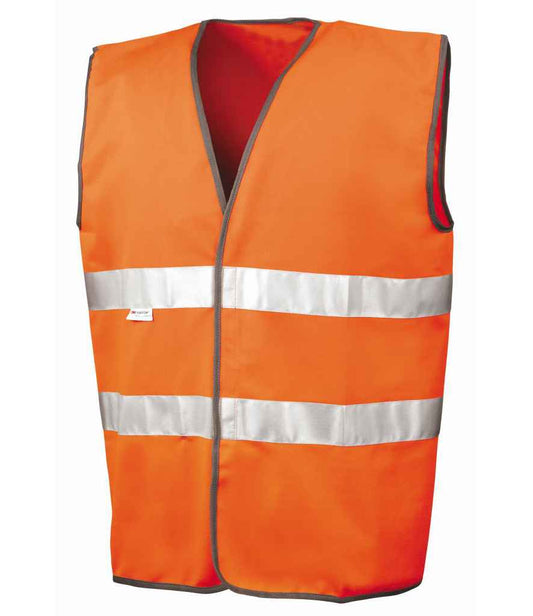 Result Safe-Guard Motorist Hi-Vis Safety Vest - Orange (RS211)