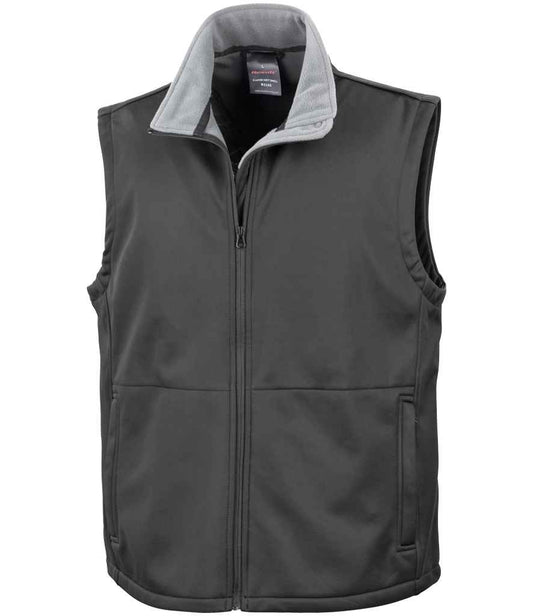 Result Core Soft Shell Bodywarmer - Black (RS214)