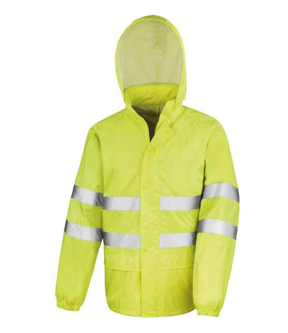 Result Safe-Guard Hi-Vis Waterproof Suit - Yellow (RS216)