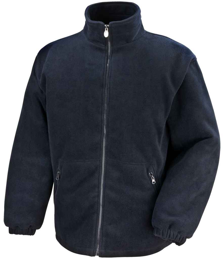 Result Core Polartherm™ Quilted Winter Fleece Jacket - Black (RS219)
