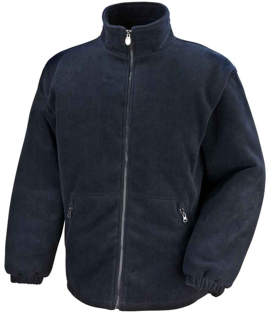 Result Core Polartherm™ Quilted Winter Fleece Jacket - Black (RS219)