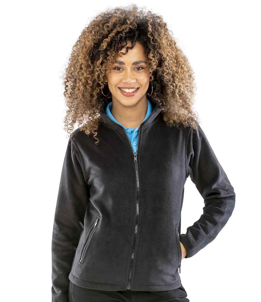 Result Core Ladies Norse Outdoor Fleece - Black (RS220F)