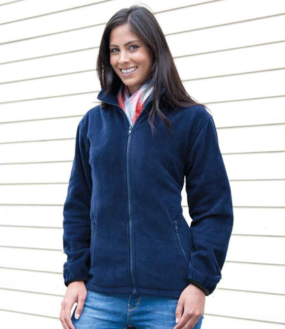 Result Core Ladies Norse Outdoor Fleece - Navy (RS220F)