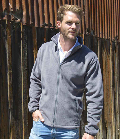 Result Core Norse Outdoor Fleece Jacket - Pure Grey (RS220M)