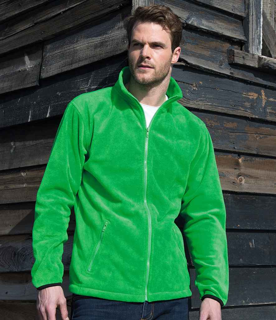 Result Core Norse Outdoor Fleece Jacket - Vivid Green (RS220M)