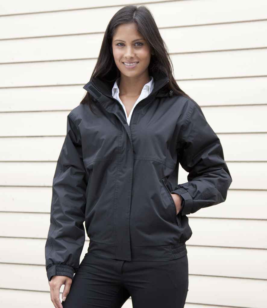 Result Core Ladies Channel Jacket - Black (RS221F)