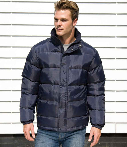 Result Core Nova Lux Padded Jacket - Navy (RS222)