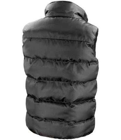 Result Core Nova Lux Padded Bodywarmer - Black (RS223)