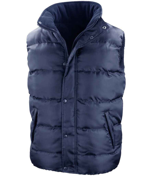 Result Core Nova Lux Padded Bodywarmer - Navy (RS223)