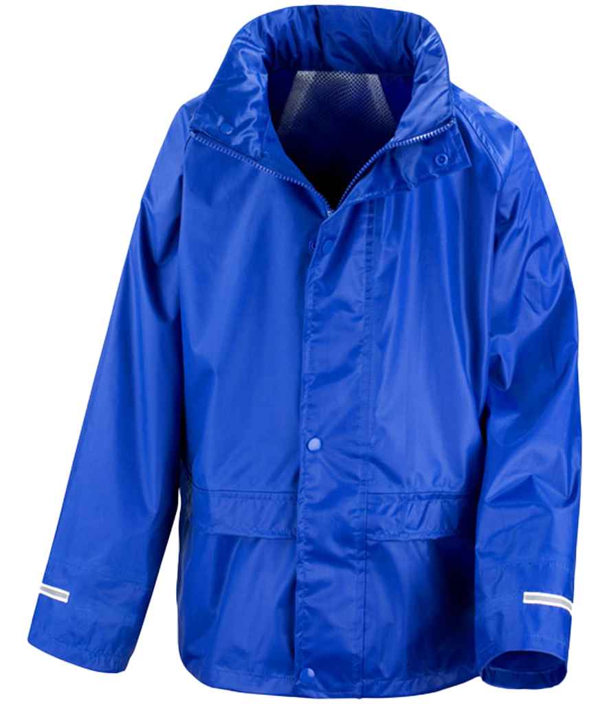 Result Core Kids Waterproof Rain Suit - Royal Blue (RS225B)