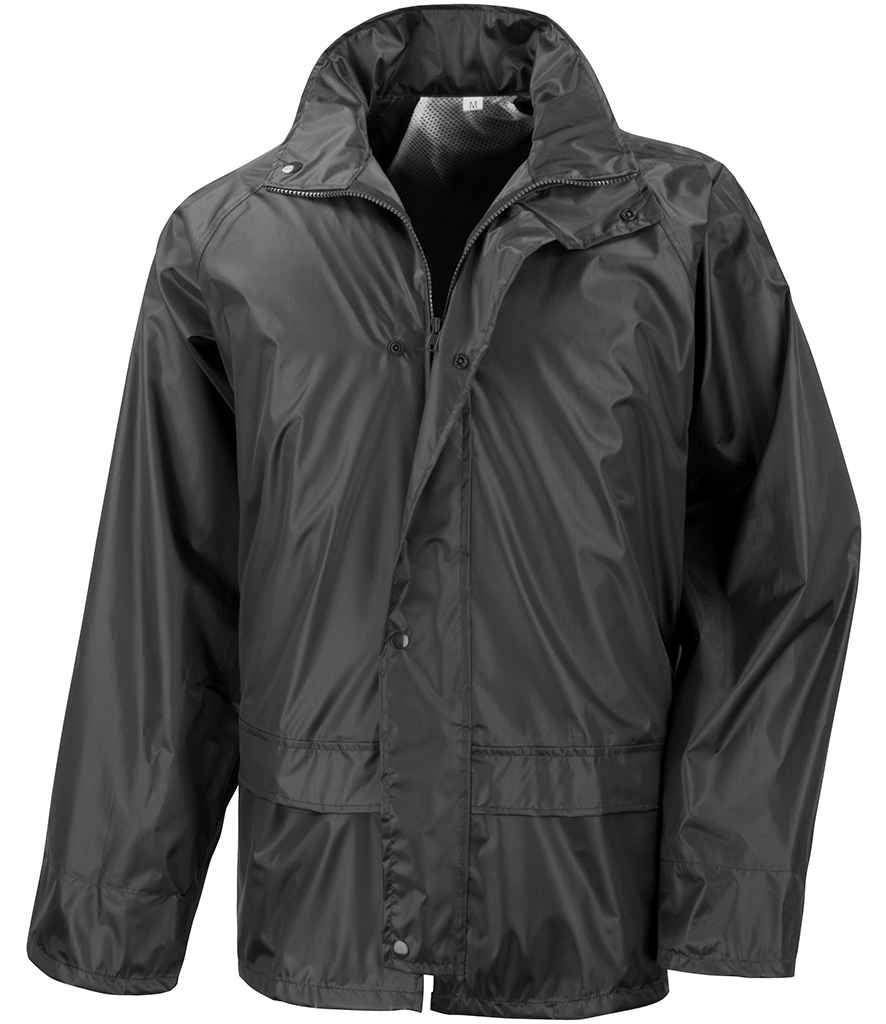 Result Core Waterproof Over Jacket - Black (RS227)