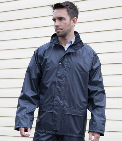 Result Core Waterproof Over Jacket - Navy (RS227)