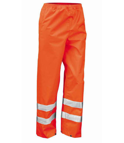 Result Safe-Guard Hi-Vis Trousers - Orange (RS22)