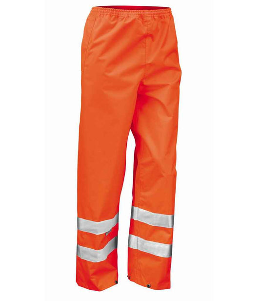 Result Safe-Guard Hi-Vis Trousers - Orange (RS22)