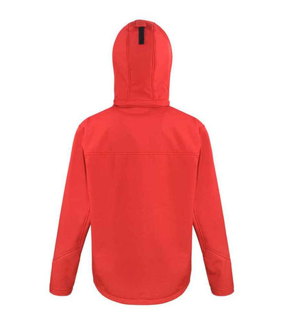 Result Core Hooded Soft Shell Jacket - Red/Black (RS230M)
