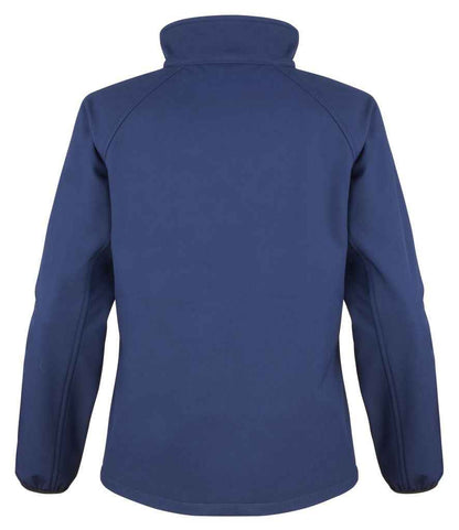 Result Core Ladies Printable Soft Shell Jacket - Navy/Royal Blue (RS231F)