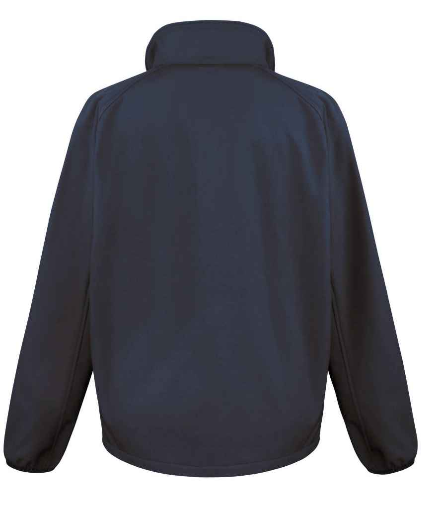 Result Core Printable Soft Shell Jacket - Navy/Royal Blue (RS231M)