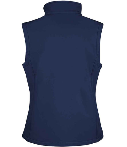 Result Core Ladies Printable Soft Shell Bodywarmer - Navy/Navy (RS232F)