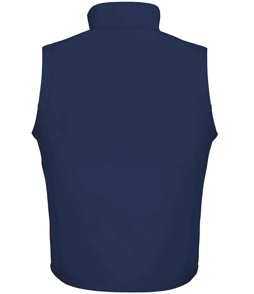 Result Core Printable Soft Shell Bodywarmer - Navy/Navy (RS232M)