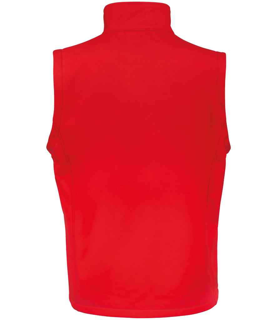Result Core Printable Soft Shell Bodywarmer - Red/Black (RS232M)
