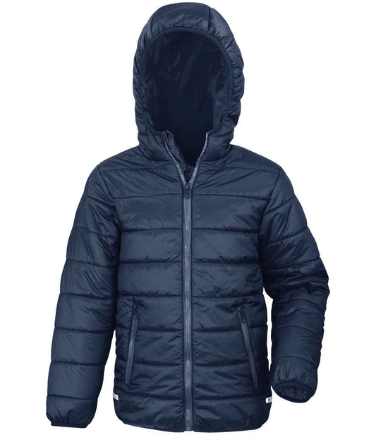 Result Core Kids Padded Jacket - Navy/Navy (RS233B)