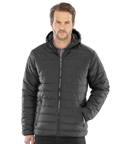 Result Core Soft Padded Jacket - Black/Black (RS233M)