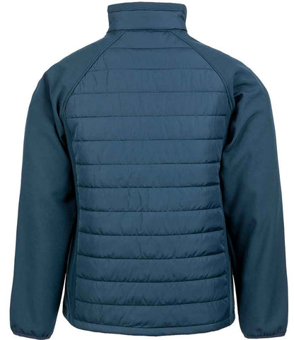 Result Genuine Recycled Compass Padded Jacket - Navy/Navy (RS237)