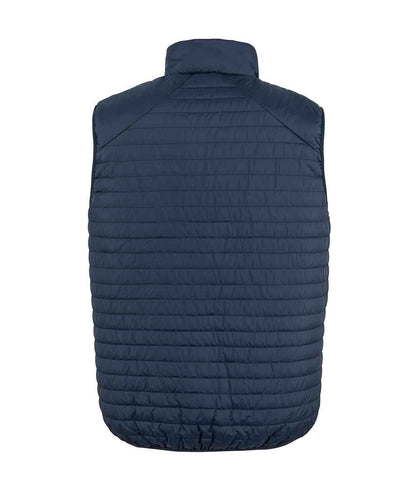 Result Genuine Recycled Thermoquilt Gilet - Navy/Lime Green (RS239)