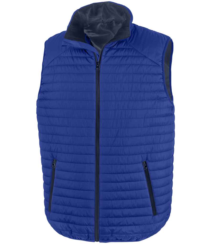 Result Genuine Recycled Thermoquilt Gilet - Royal Blue/Navy (RS239)