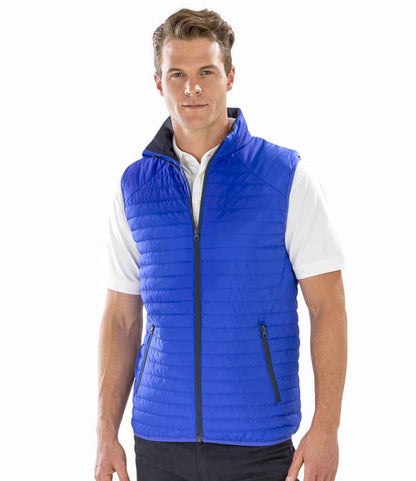 Result Genuine Recycled Thermoquilt Gilet - Royal Blue/Navy (RS239)