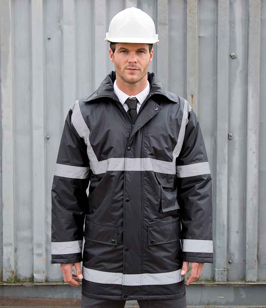 Result Work-Guard Management Coat - Black (RS23)