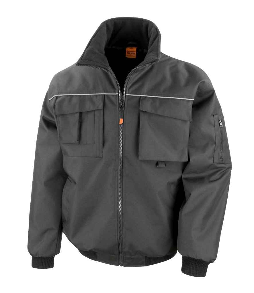 Result Work-Guard Sabre Pilot Jacket - Black (RS300)