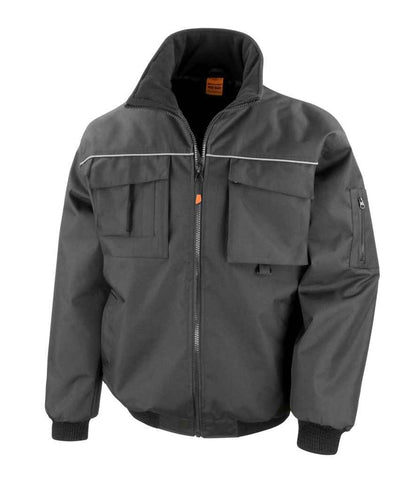Result Work-Guard Sabre Pilot Jacket - Black (RS300)