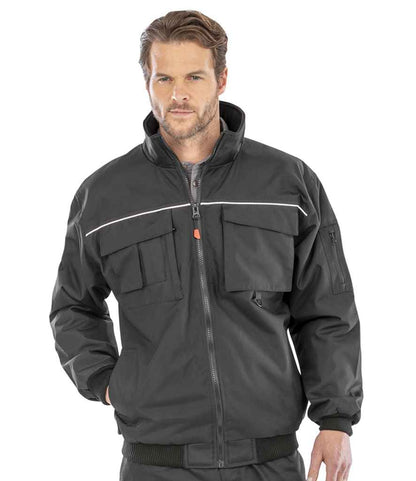 Result Work-Guard Sabre Pilot Jacket - Black (RS300)