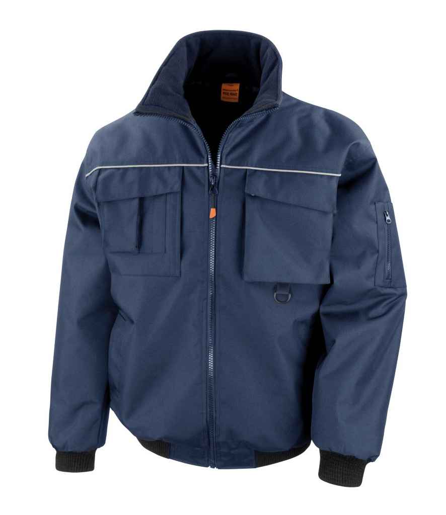 Result Work-Guard Sabre Pilot Jacket - Navy (RS300)