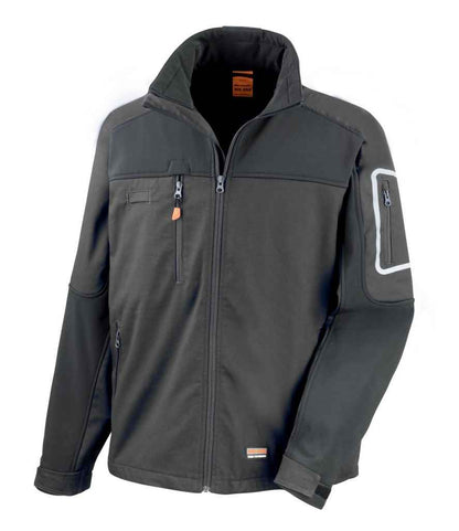 Result Work-Guard Sabre Soft Shell Jacket - Black (RS302)