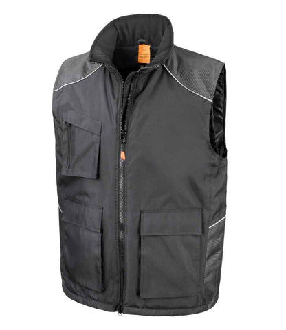 Result Work-Guard Vostex Bodywarmer - Black (RS306)