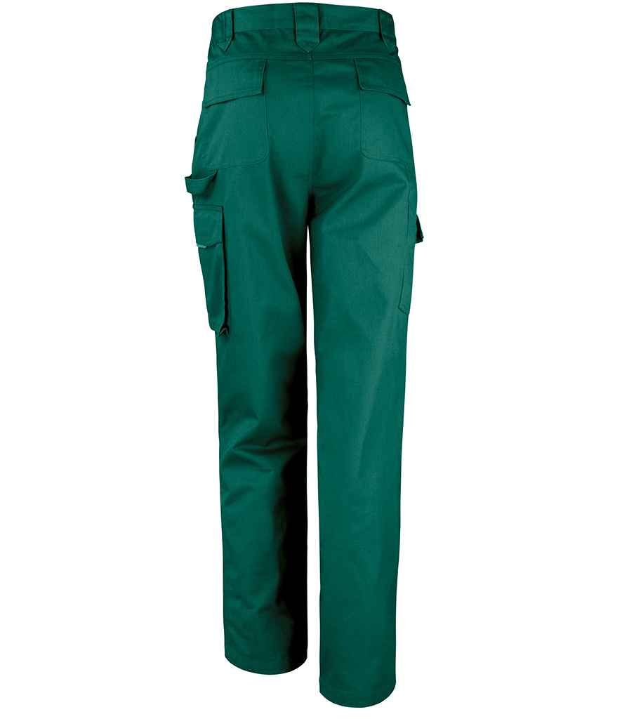Result Work-Guard Action Trousers - Bottle Green (RS308)
