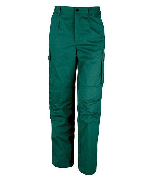 Result Work-Guard Action Trousers - Bottle Green (RS308)