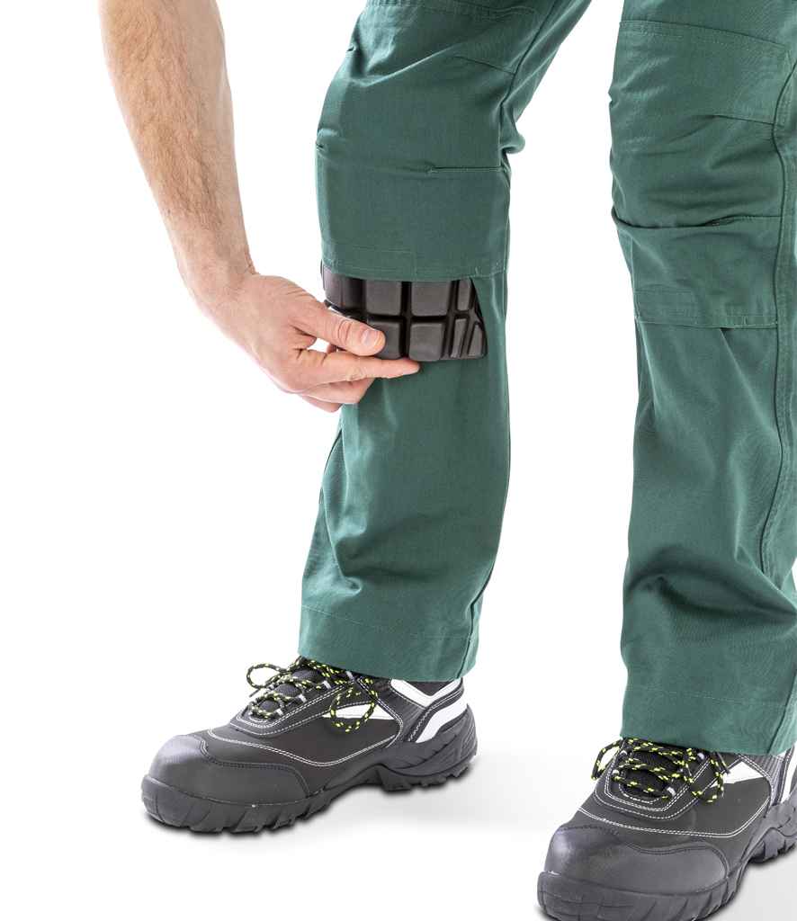 Result Work-Guard Action Trousers - Bottle Green (RS308)