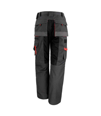 Result Work-Guard Technical Trousers - Grey/Black (RS310)