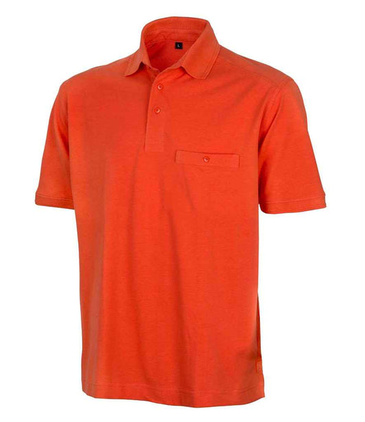 Result Work-Guard Apex Pocket Piqué Polo Shirt - Orange (RS312)